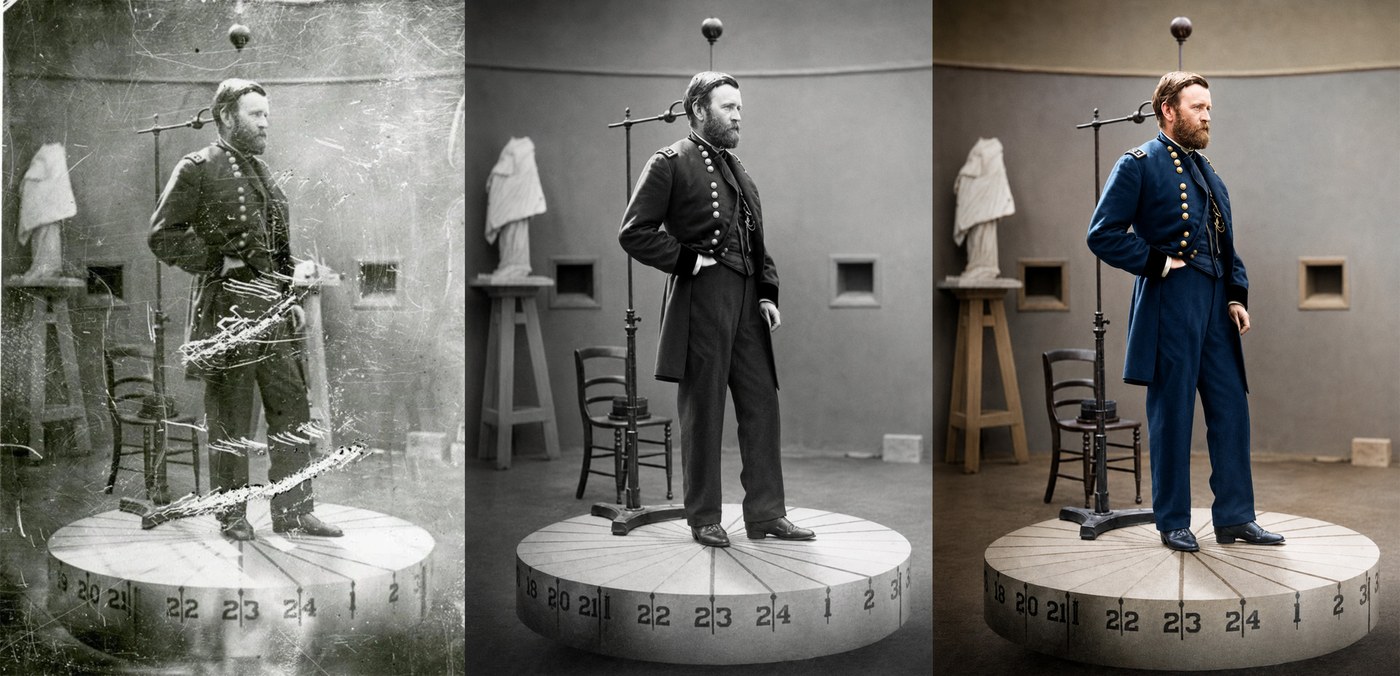 US Grant Photo Restoration - Full Size